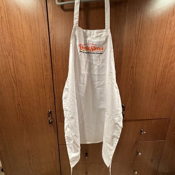 Steve Schirripa's The Sopranos Apron Uncle Steve's Bobby Baccalieri White Rare - Picture 3 of 7